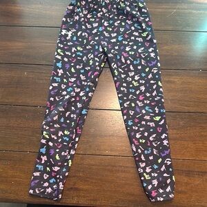 Under Armour Dynamic Black and Pink Leggings